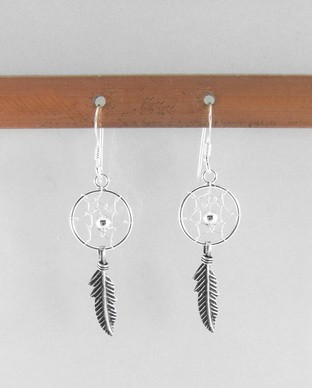 Boucles argent 